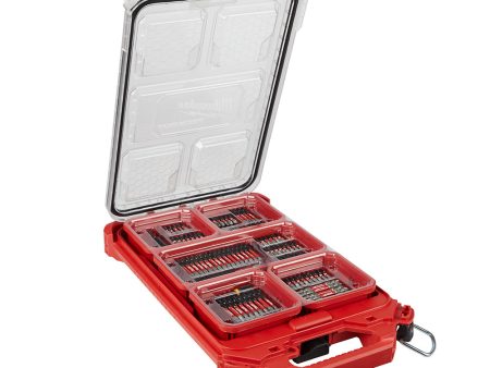 100-Piece SHOCKWAVE™ PACKOUT™ Impact Driver Bit Kit Supply