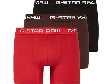 G-Star RAW, hombres Calzoncillos Clásicos Color, Multicolor  bordeaux Talla L Embalaje Deteriorado 1X For Sale