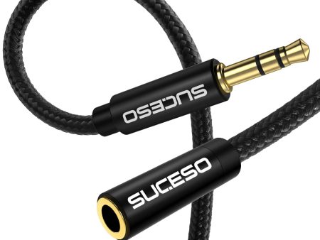 Cable Alargador Jack 3.5mm Macho a Hembra, Cable Extensión Audio Jack 3.5 mm Cable Audio Alargador Extensión Audio Estéreo para Auricular, Altavoz,Switch,PS4,Xbox,TV, Phone,Pad,MP3,Laptop - 3M Embalaje Deteriorado Online Sale