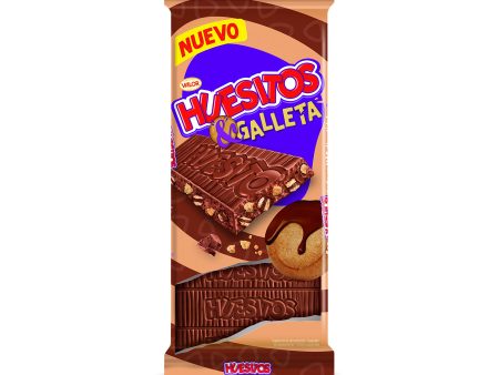 Tableta de Chocolate Huesitos & Galleta - Chocolate con Leche y Barquillo - 125 Gramos Embalaje Deteriorado Discount