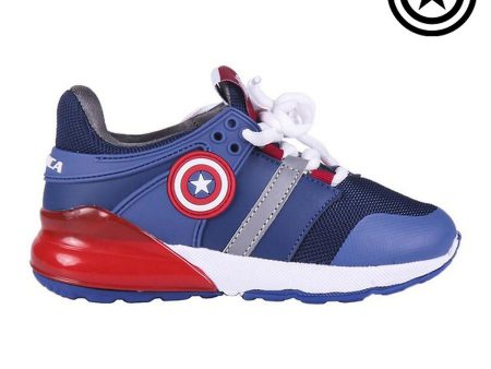 Zapatillas deportivas para niños Los Vengadores (37 - Azul Rojo) For Discount