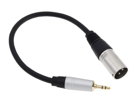 Cable adaptador de audio macho de 3,5 mm a XLR macho para dispositivos de audio Embalaje Deteriorado Online