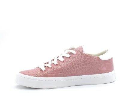 Zapatillas deportivas Guess FL5ESTPEL12 para mujer de piel sintética en color oro y rosa 36 Supply