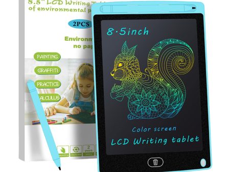 Pizarra Mágica Infantil, Tablet Escritura Niños, Tablet Lcd 8,5 Pulgadas, Pizarra digital Interactiva portátil, Azul Embalaje Deteriorado Sale