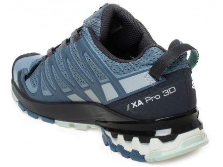 Zapatillas de trail running Salomon XA Pro 3D V8 para mujer, color azul 40 2 3 Online Hot Sale