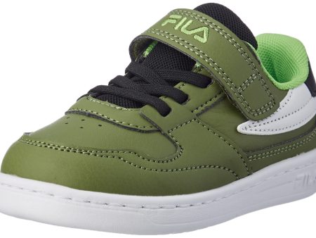 Zapatillas Fila Fxventuno Velcro Tdl para Niñas, Verde (Loden Green Black), 25 EU Online Hot Sale