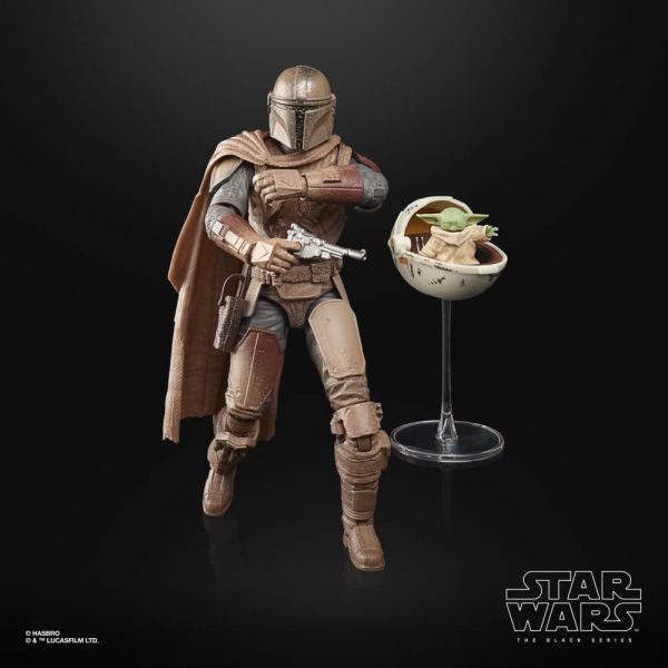 Figura de acción Mandaloriano y Grogu 15cm de Star Wars Embalaje Deteriorado For Sale